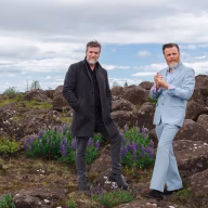 Eyþór Gunnarsson og Davíð Þór Jónsson