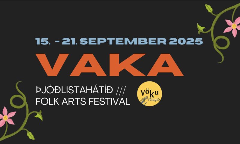 vaka þjóðlistahátíð cover