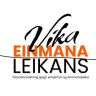 vika einmanaleikans covermynd